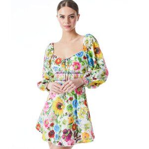 Alice and Olivia Crawford Sweetheart Mini Dress